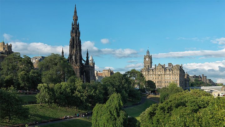 The Balmoral Summer Exterior